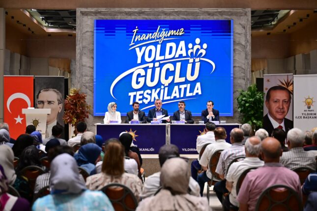AK PARTİ YILDIRIM’DAN GÖNÜL SEFERBERLİĞİ