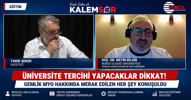 Doç. Dr. Metin Bilgin: “Meslek Yüksekokulları Türkiye’nin Nitelikli İş Gücü İhtiyacının Anahtarıdır”