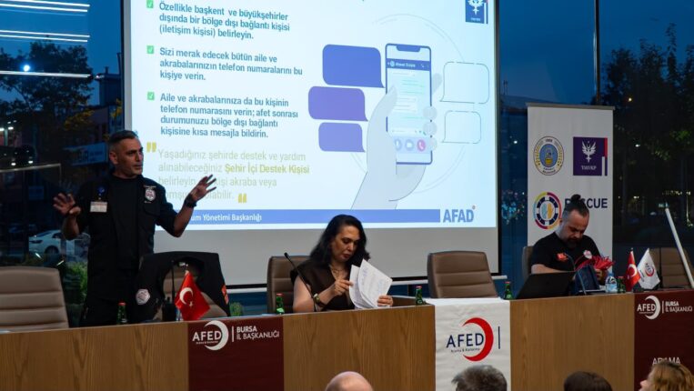 AFED Bursa İl Başkanlığı’ndan Afetlere Karşı Örnek Organizasyon