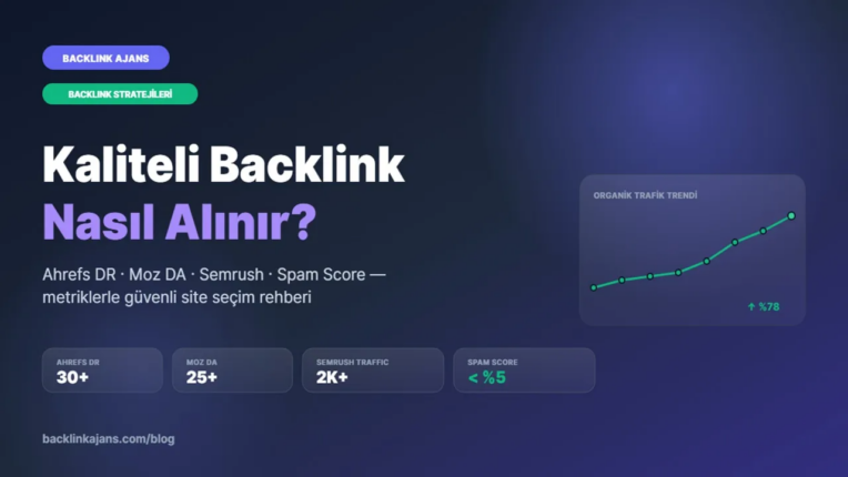 Kaliteli Backlink Satın Alma Siteleri Sıralaması