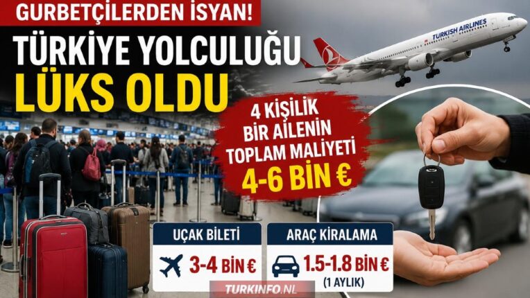 Gurbetçilerin Yaz Dönemi Uçak Bileti Fiyatlarına Tepkisi Büyüyor: “Hasretimiz Ticarete Dönüştü”