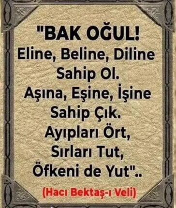 Eline, Diline, Beline Sahip Ol Aleviliğin Asırlardır Yol Gösteren Üç Büyük İlkesi