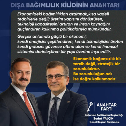 Sedat Yalçın: “Güvendeki İyileşme Değerli, Ancak Üretim Tarafında Aynı Gücü Göremiyoruz”