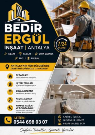 Antalya’da Tadilat Yaptıracaklara Önemli Uyarı: “En Ucuz Fiyat, Her Zaman En Doğru Seçim Değil”