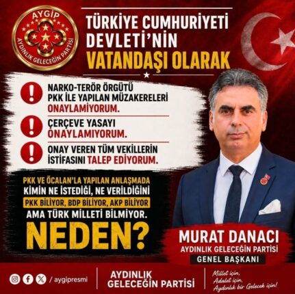 “Müzakereleri ve Çerçeve Yasayı Onaylamıyorum”