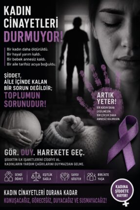 KADIN CİNAYETLERİ DURMUYOR!
