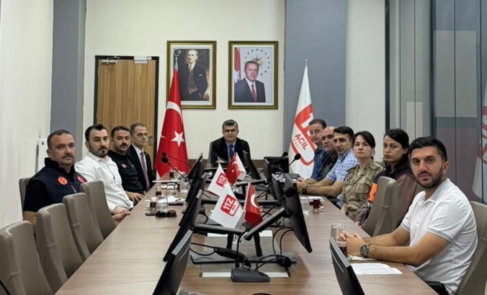 112 Acil Çağrı Hizmetleri Koordinasyon Toplantısı Gerçekleştirildi