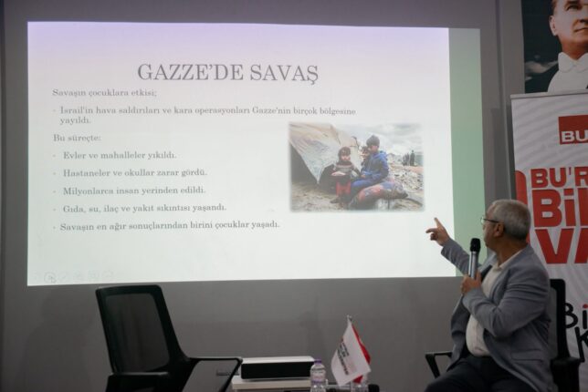 Gazze’de öğrencilerin eğitim mücadelesi Antalya’da ele alındı