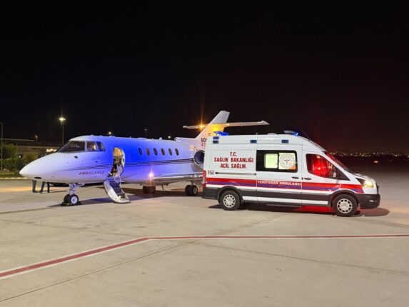 50 Günlük Bebek İçin Ambulans Uçak Havalandı