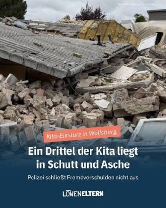 Wolfsburg’da Kreşte Şiddetli Patlama: Binanın Yarısı Çöktü