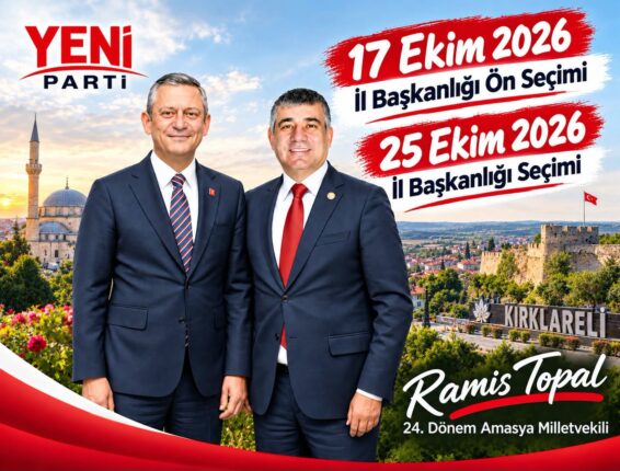 RAMİS TOPAL’A GENEL MERKEZDEN İKİNCİ GÖREV