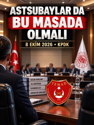 Ercan Aktaş: “Astsubaylar da Bu Masada Olmalı!”