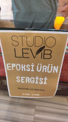 Ördekli’de Bir Çay İçimi Sanat ve Epoksi Sergisi