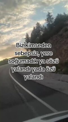 BİZ KİMSEDEN SEBEPSİZ YERE SOĞUMADIK!